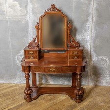 Victorian Mahogany Duchess Dressing Table (French Polish Newly Refinished)