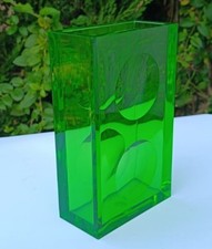 Guzzini Green Design UFO Vase - Made in Italy - Vintage 70s
