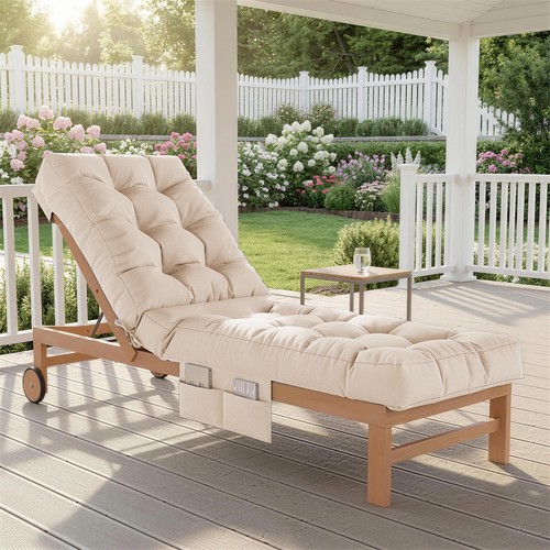 Thick pool lounge chair - pool,