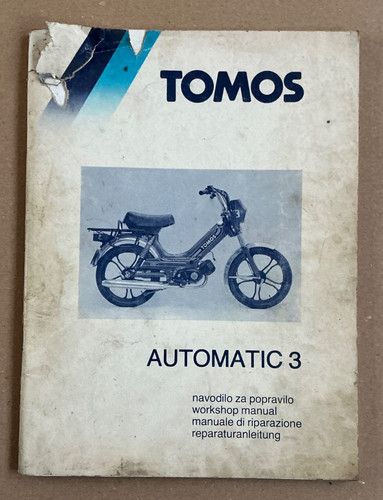 Genuine tomos factory workshop - tomos,
