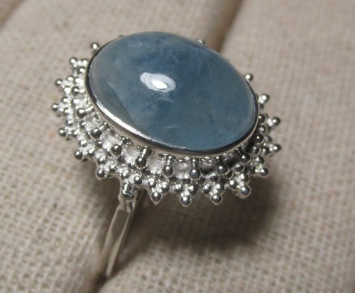 Sterling silver decorative - , cab