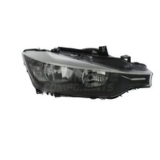 BMW 3 Series F30 Headlight Saloon 2011-2015 Black Inner Headlamp Drivers Side