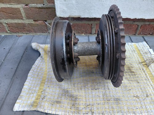 Old vincent hrd wheel - wheel, hubs