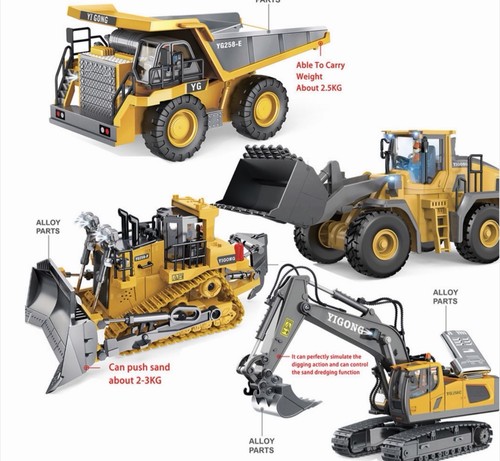 Construction vehicles alloy - rc,