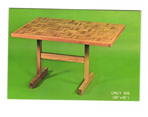 Solid oak trestle - ,