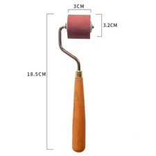 Roller Rubber Brayer Stamping Rollers Ink Printmaking Tool