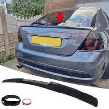 For Ford Mondeo III B4Y B5Y 01-07 Rear Boot Spoiler Gloss Black Rubber Universal