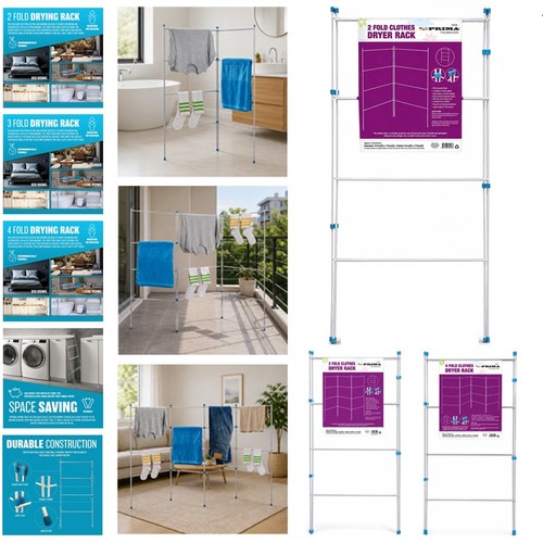 Fold clothes dryer airer - 2,