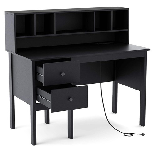 Computer desk with power - desk,