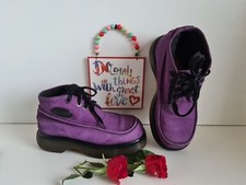 Dr Martens 8354 purple platform DMs england vintage boots chunky boots UK5 EU38