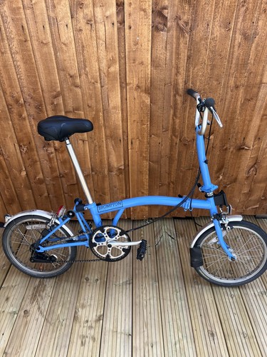 Brompton folding bike m3l - folding, 3