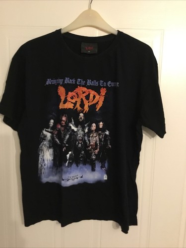 Vintage lordi tour shirt - tour,