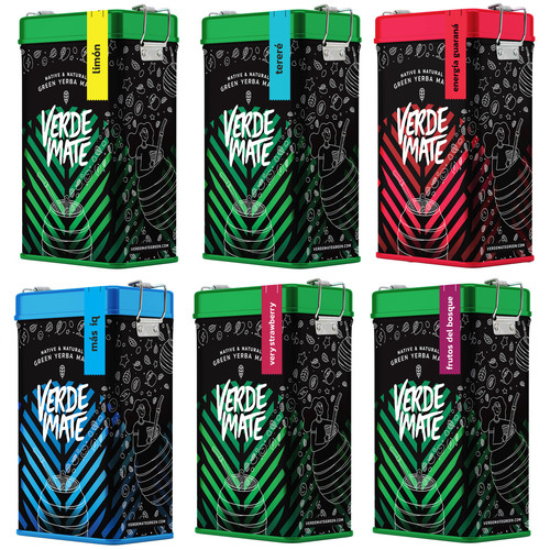 Yerba mate tea can verde - mate,