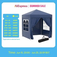 2 X 2 M Garden Pop up Gazebo