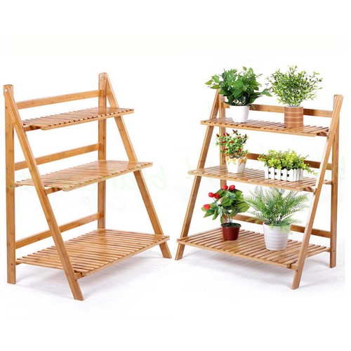 Folding tier ladder shelf - 3,