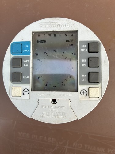 Sangamo round digital timer - sangamo-,