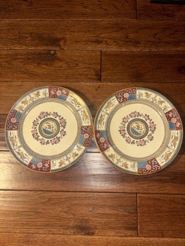 Pair decorative antique - of,
