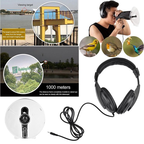 Parabolic microphone monocular - parabolic,