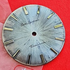 Seiko Sportsman Diashock 17 Watch Dial Vintage Parts Watchmaker Rare Mens