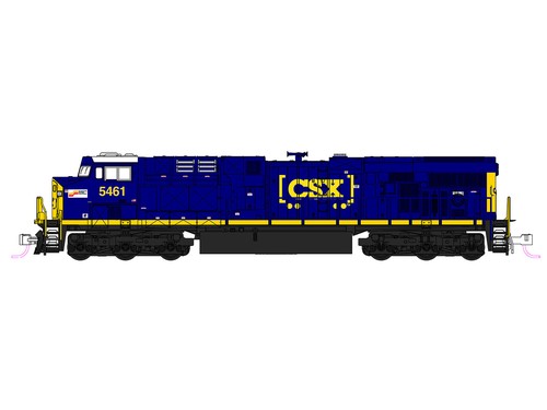 Kato es44ac loco csx - es44ac,