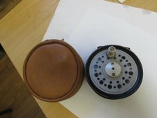 v good vintage youngs edgar sealey flylyte pridex trout fly fishing reel 3.5" 