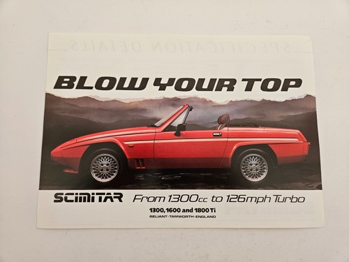 Reliant scimitar ss1 1300 - ss1,