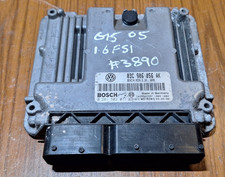 VW GOLF MK5 1.6 FSI  ENGINE ECU CONTROL UNIT 03C906056AK  #3890
