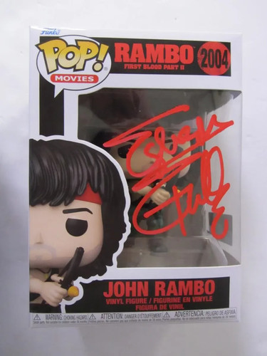 Sylvester stallone signed - sylvester,