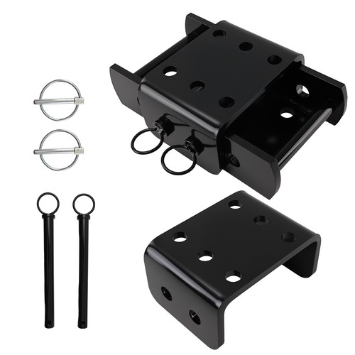 Black tow hitch - tow, drop