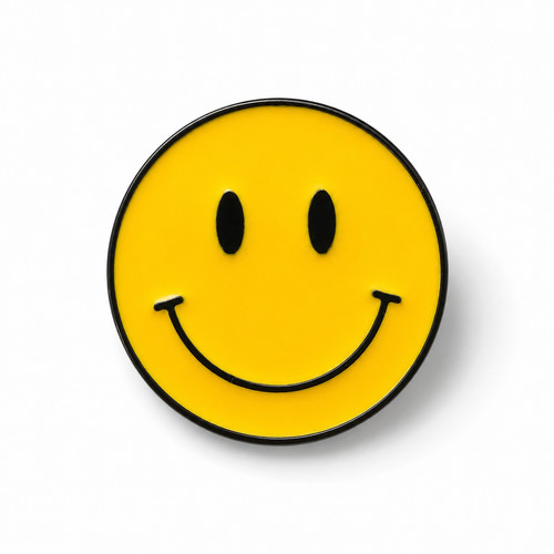 Yellow smiley face - yellow,