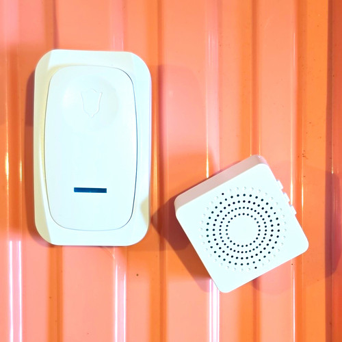 Wireless doorbell set white - set,