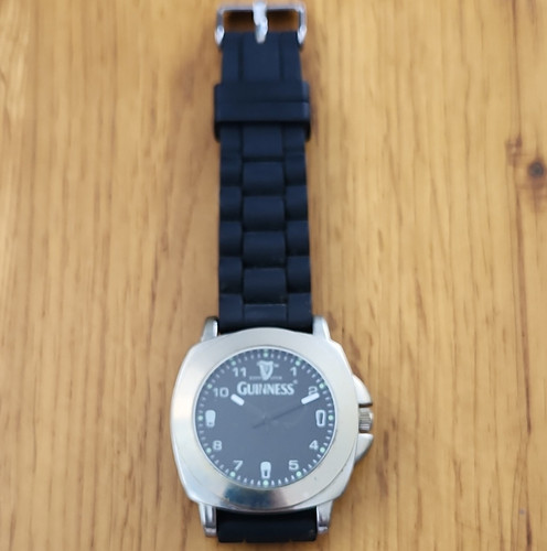 Guinness analogue quartz - analogue, ss