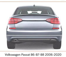 Rear Trunk  Spoiler for VW PASSAT B6 B7 B8 Piano Black BOOT LID WINGS
