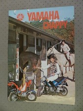 Prospectus Motorcycle Brochure Catalogue: YAMAHA CHAPPY
