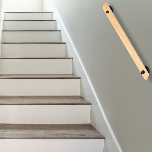 100mm wooden handrail - wooden, stair