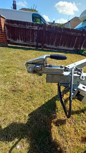 Single motorcycle trailer - single,