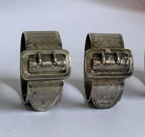 Pair antique victorian silver - pair,