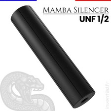 Mamba Silencer 1/2 20 UNF Ø40mm Sound Moderator - Airsoft CO2 PCP Muffler