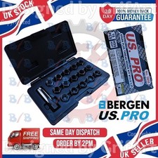 US PRO 16PC SPARK PLUG THREAD