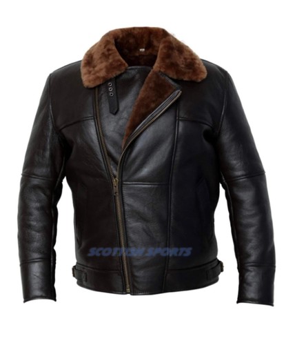 Men raf real leather - real,