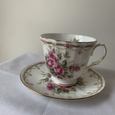  Vintage Duchess English Fine Bone China Roses Rosebuds Cup and Saucer