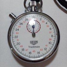 Tag Heuer Stopwatch REF 363 Old Logo Manual Mechanical, Working, Rare From Japan