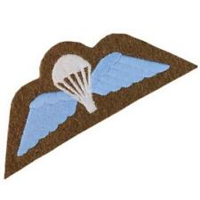 BRITISH AIRBORNE FORCES PARACHUTE WINGS PARA WINGS MOD ISSUE KHAKI/WHITE/BLUE
