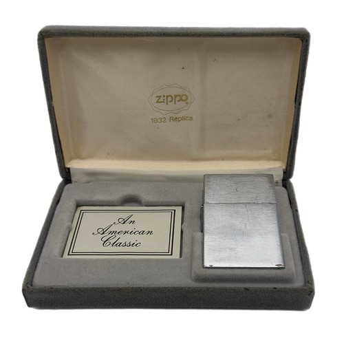 Zippo 1932 replica - zippo, brushed