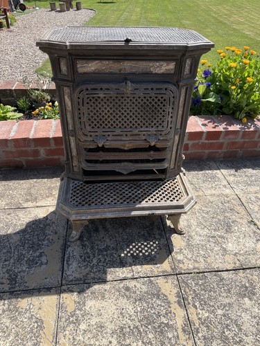 Antique french godin stove - antique,