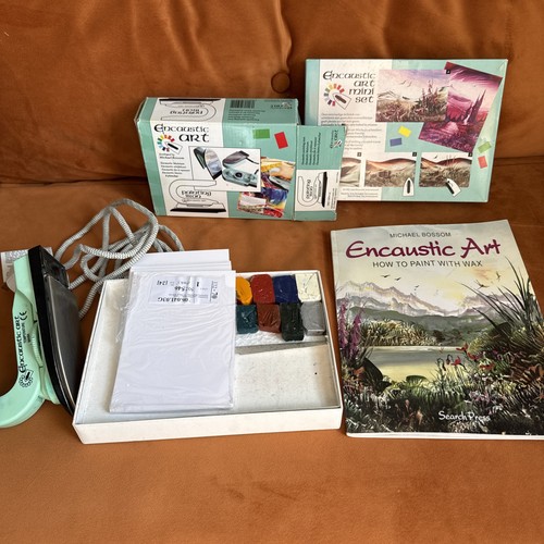 Encaustic arts crafts bundle - encaustic, &