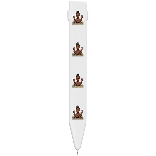 Zen meditation girl flat - girl',