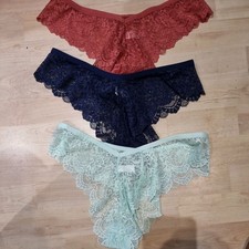 Ladies Three Pack Sheer Lace