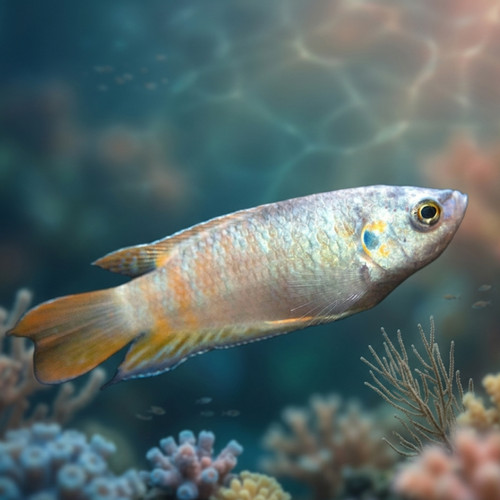 Pack blue paradise gourami - 4-pack,