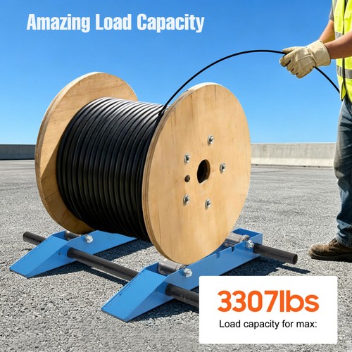 Heavy duty cable roller stand - heavy,